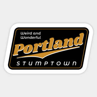 Stumptown - Portland Oregon Sticker